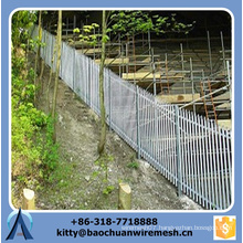 Powder coated high quality sloping terrain wire mesh fence for garden